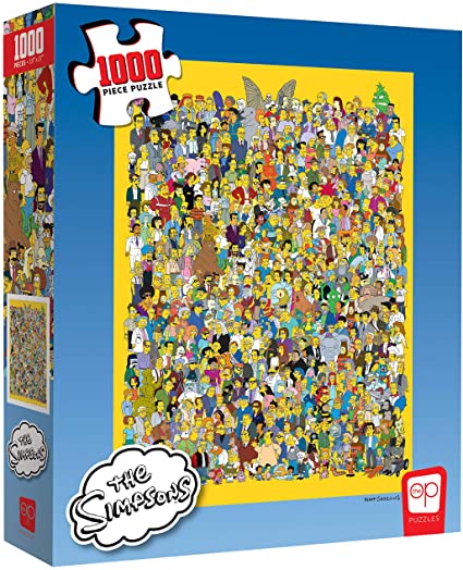 Puzzle: 1000 Simpsons | L.A. Mood Comics and Games