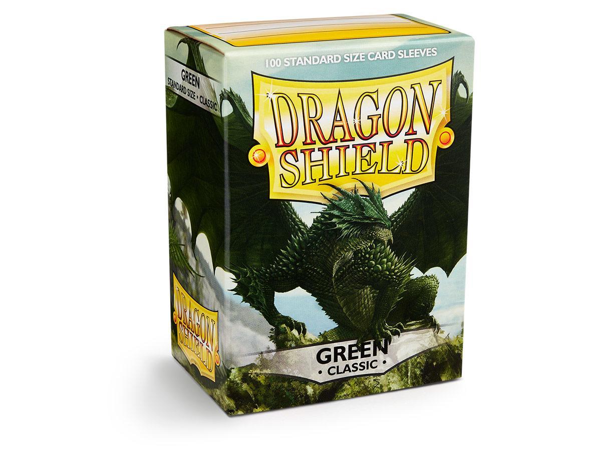 Dragon Shield Classic Sleeve - Green ‘Verdante’ 100ct | L.A. Mood Comics and Games
