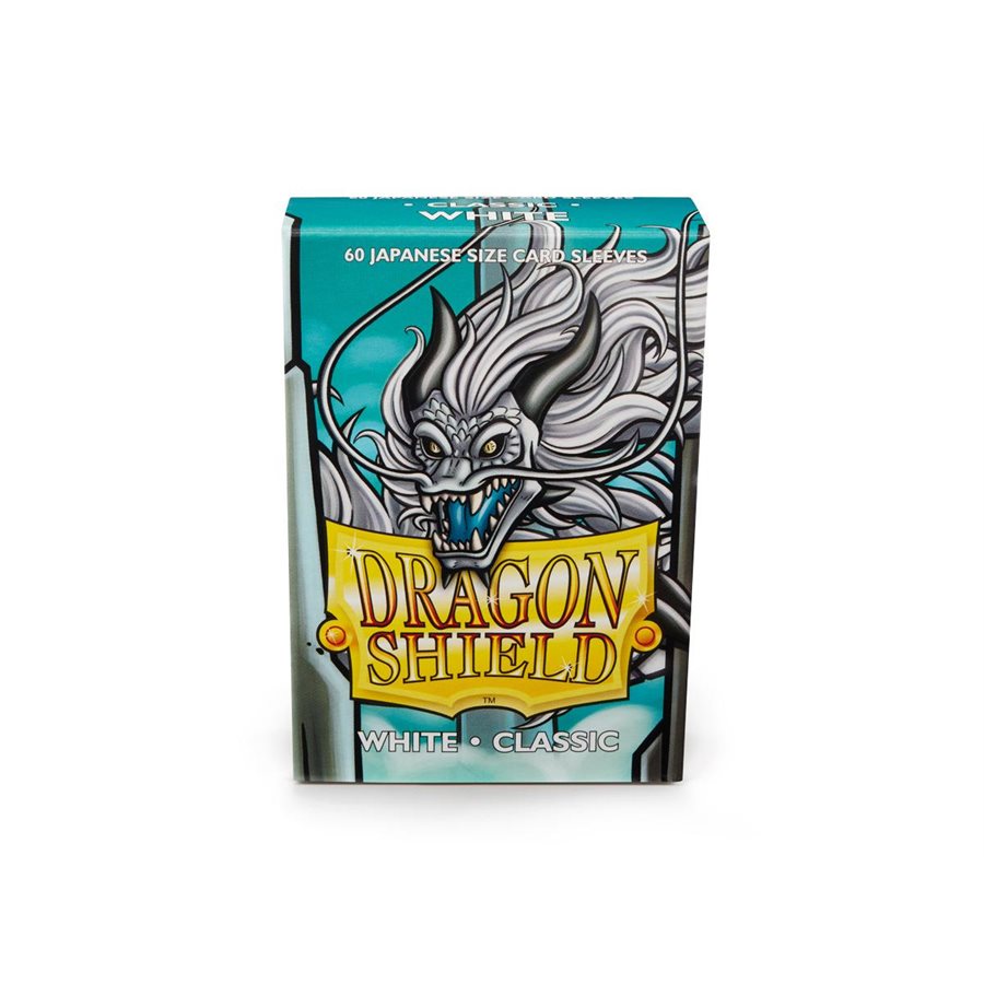 Dragon Shield Matte Yugioh Sleeve - White 'Fulgor' 60ct | L.A. Mood Comics and Games