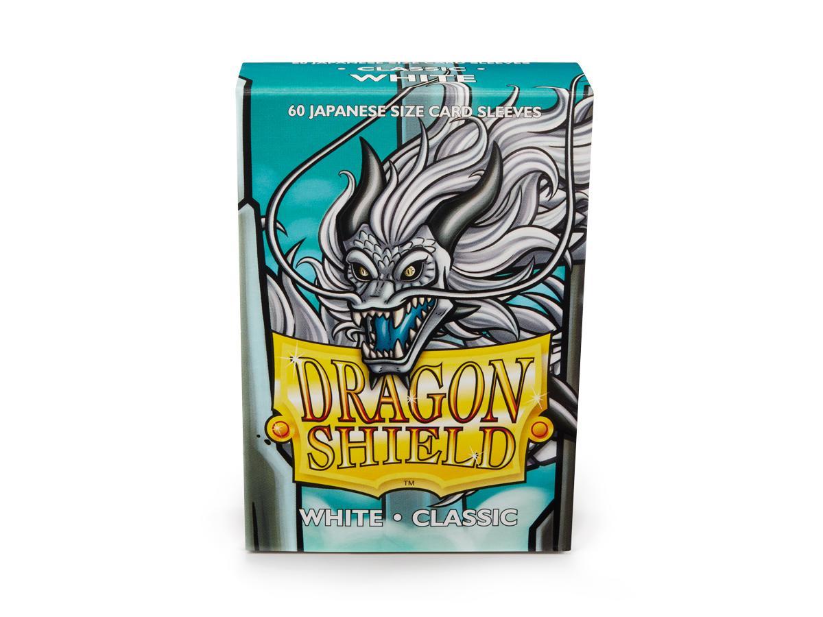 Dragon Shield Matte Sleeve - White ‘Fulgor’ 60ct | L.A. Mood Comics and Games