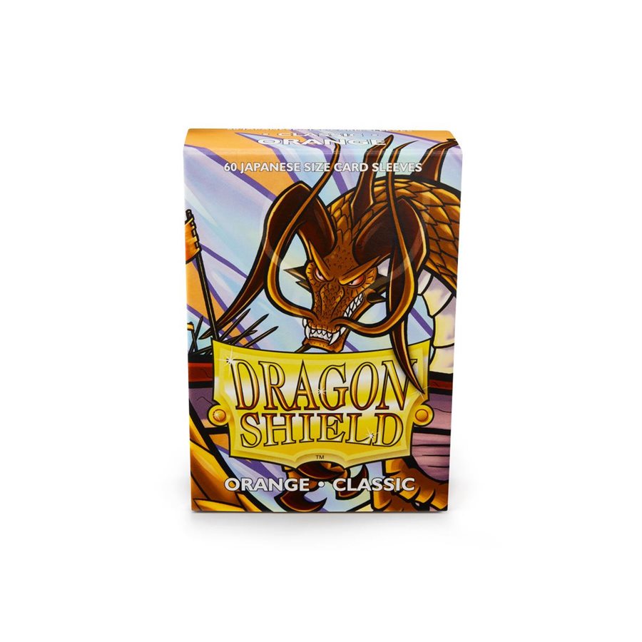 Dragon Shield Matte Yugioh Sleeve - Orange 'Tigris' 60ct | L.A. Mood Comics and Games
