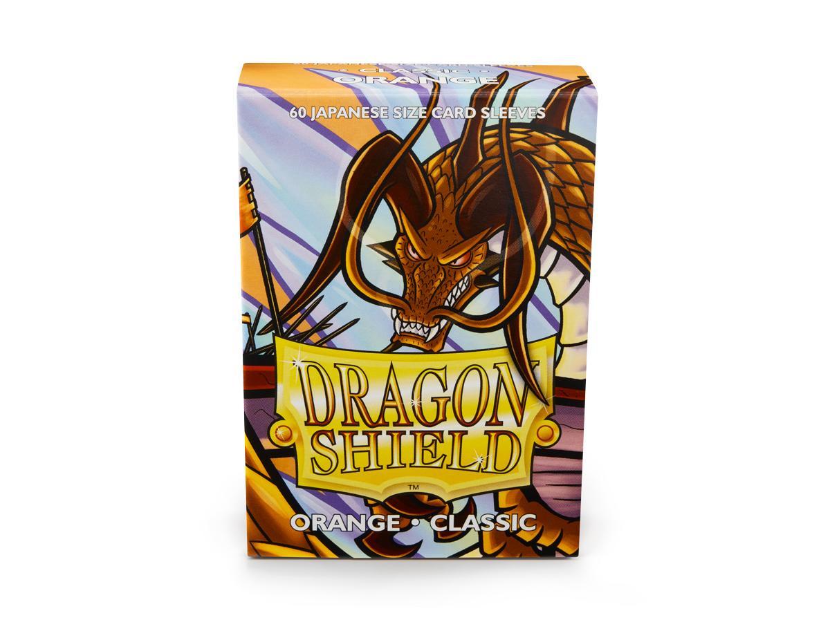 Dragon Shield Matte Sleeve - Orange ‘Tigris’ 60ct | L.A. Mood Comics and Games