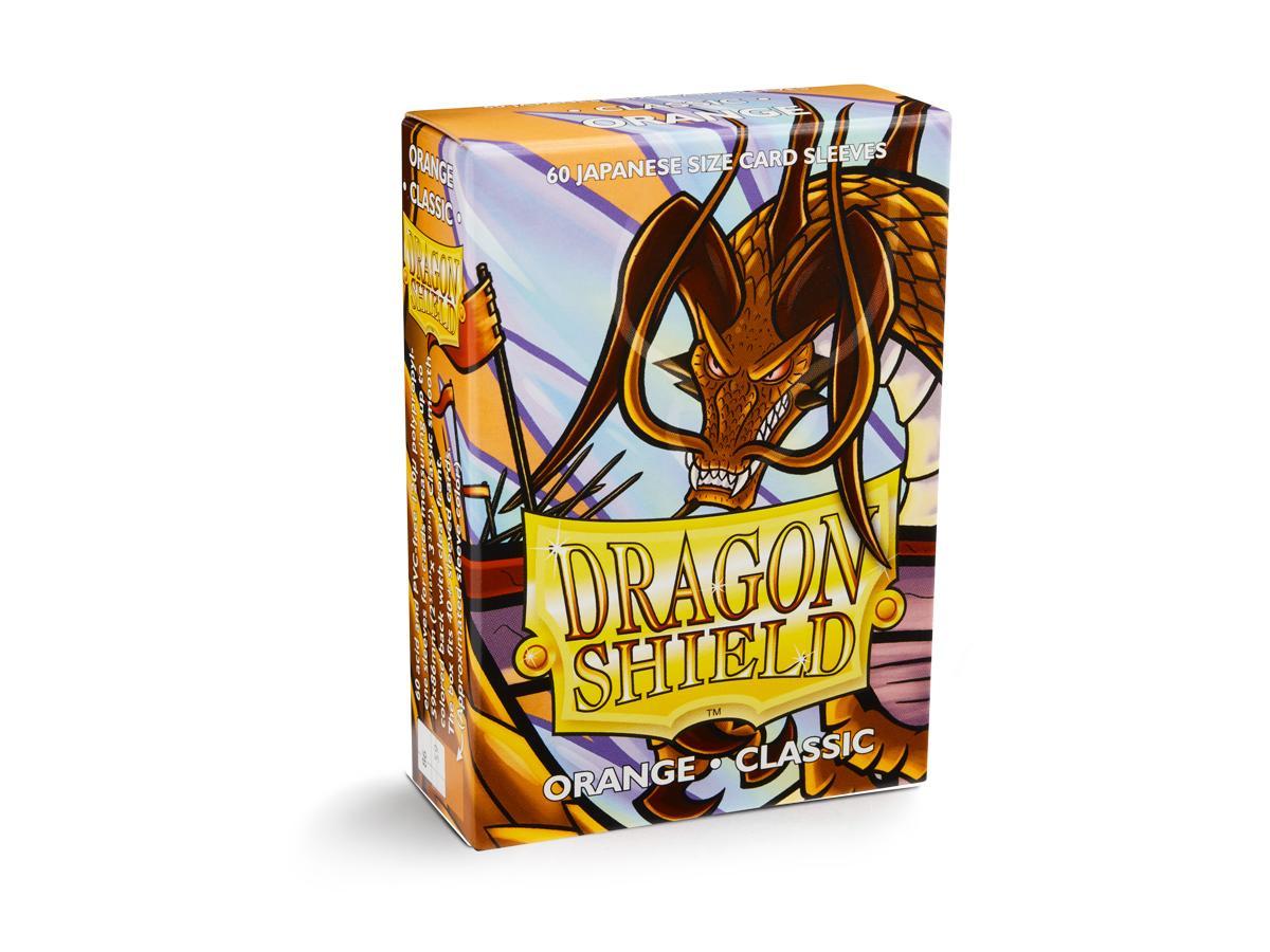 Dragon Shield Matte Sleeve - Orange ‘Tigris’ 60ct | L.A. Mood Comics and Games