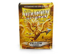 Dragon Shield Classic Sleeve - Yellow ‘Dorna’ 60ct | L.A. Mood Comics and Games