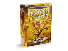 Dragon Shield Classic Sleeve - Yellow ‘Dorna’ 60ct | L.A. Mood Comics and Games