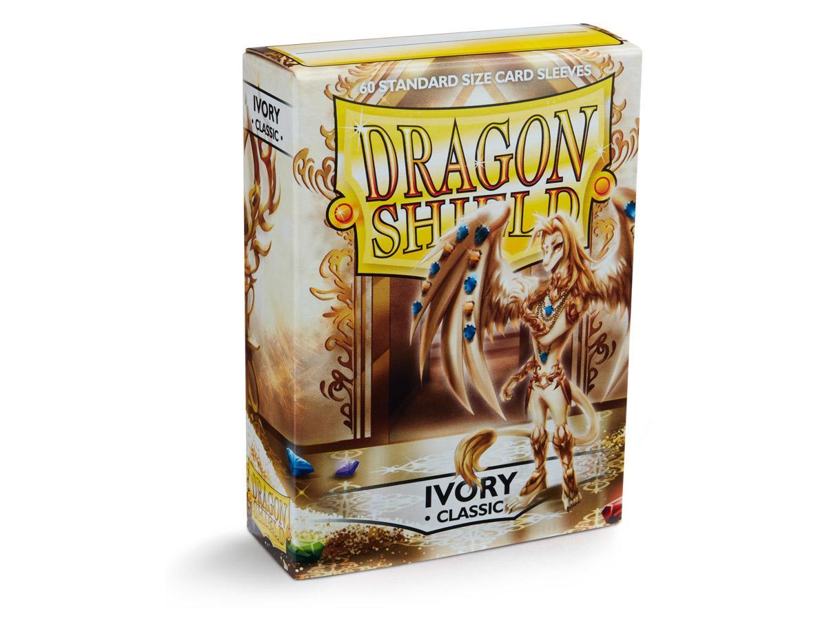 Dragon Shield Classic Sleeve - Ivory ‘Elfenben’ 60ct | L.A. Mood Comics and Games