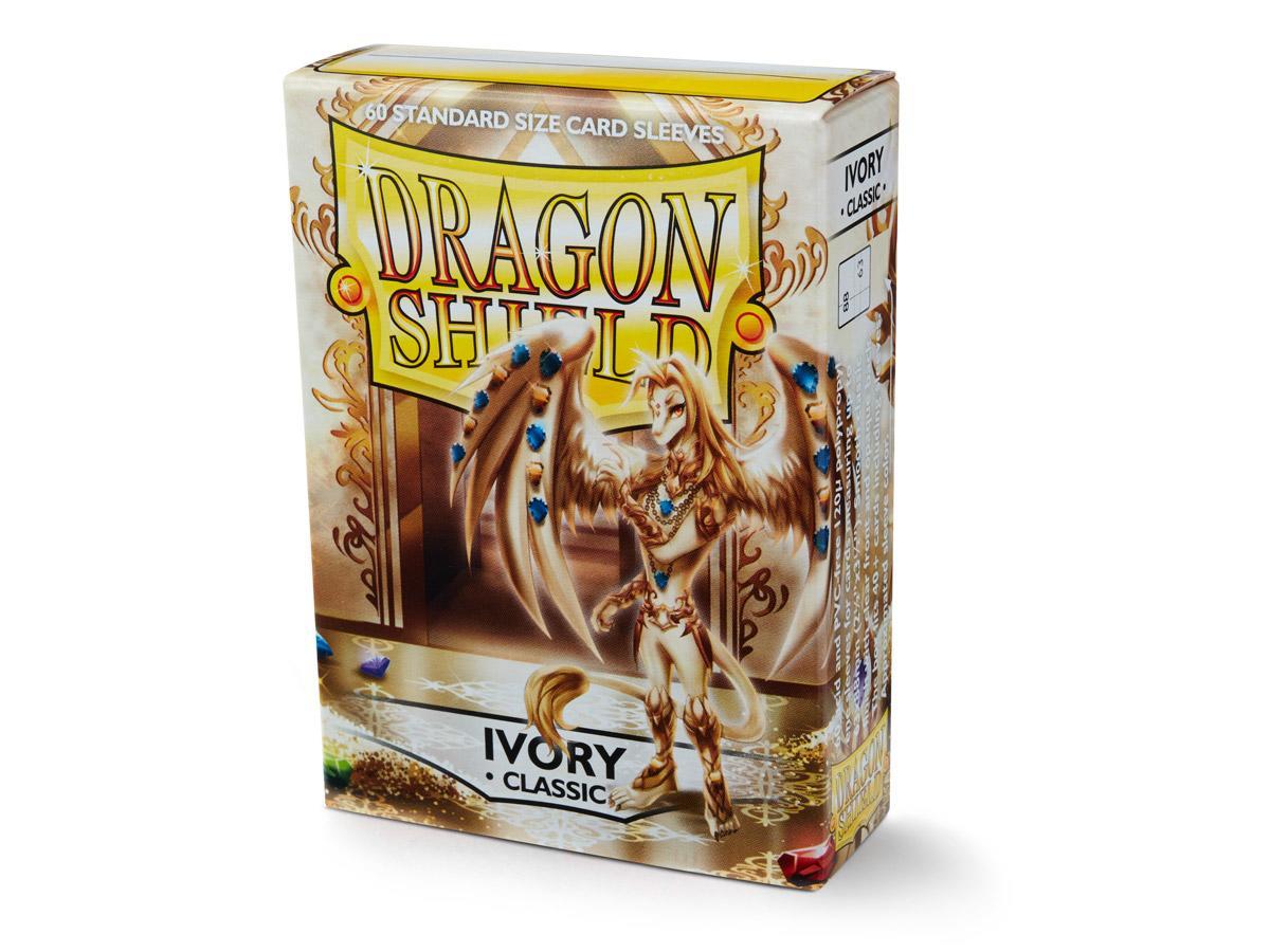 Dragon Shield Classic Sleeve - Ivory ‘Elfenben’ 60ct | L.A. Mood Comics and Games