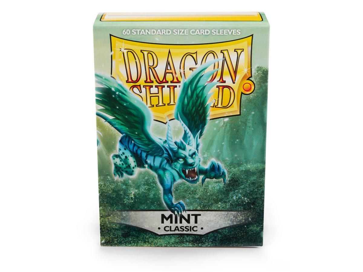 Dragon Shield Classic Sleeve - Mint ‘Fluks’ 60ct | L.A. Mood Comics and Games