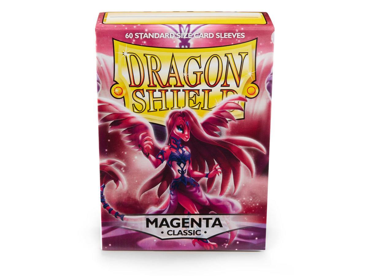 Dragon Shield Classic Sleeve - Magenta ‘Lilin’ 60ct | L.A. Mood Comics and Games