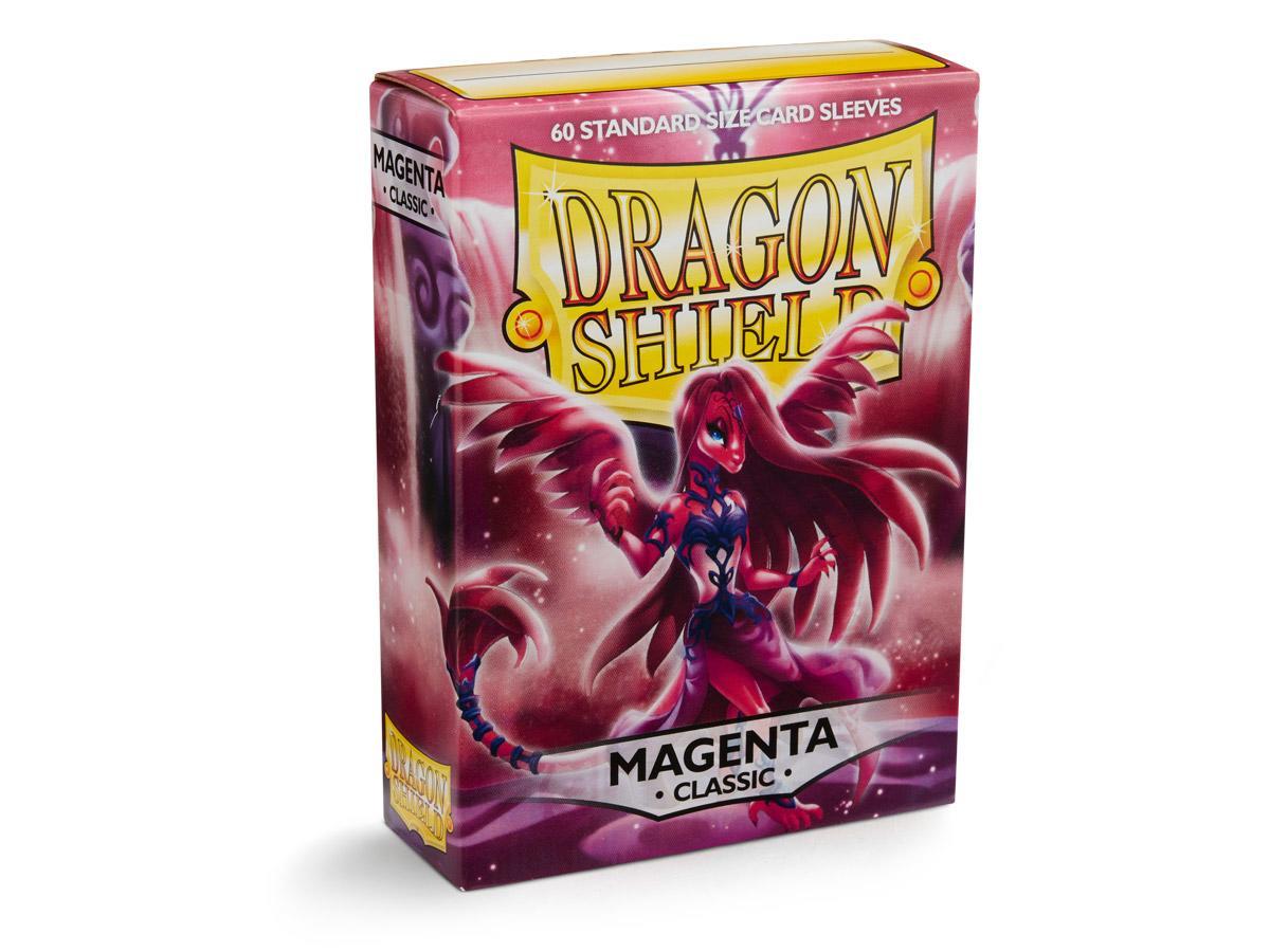 Dragon Shield Classic Sleeve - Magenta ‘Lilin’ 60ct | L.A. Mood Comics and Games