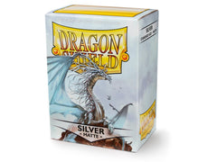 Dragon Shield Matte Sleeve - Silver ‘Caelum’ 100ct | L.A. Mood Comics and Games