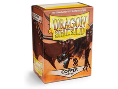 Dragon Shield Matte Sleeve - Copper ‘Draco Primus’ 100ct | L.A. Mood Comics and Games