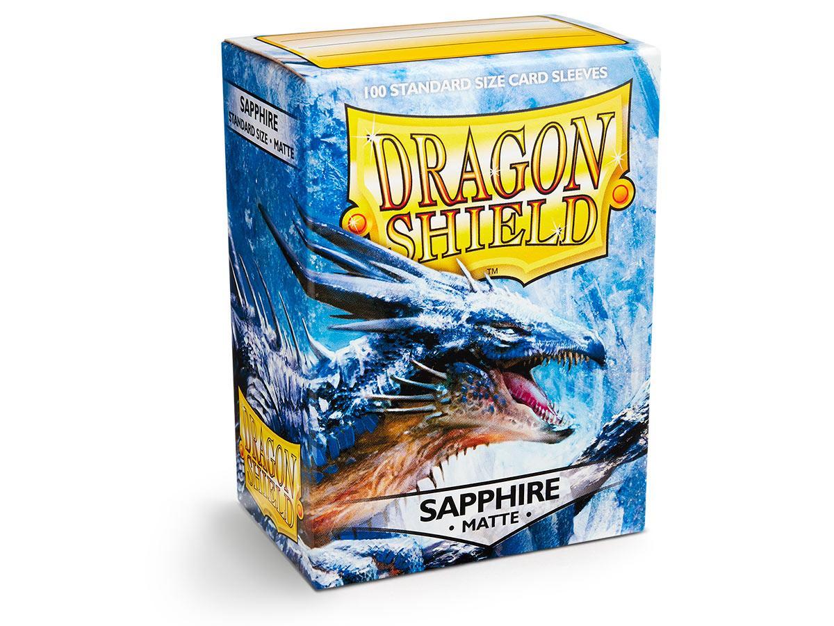 Dragon Shield Matte Sleeve - Sapphire ‘Roiin & Royenna’ 100ct | L.A. Mood Comics and Games