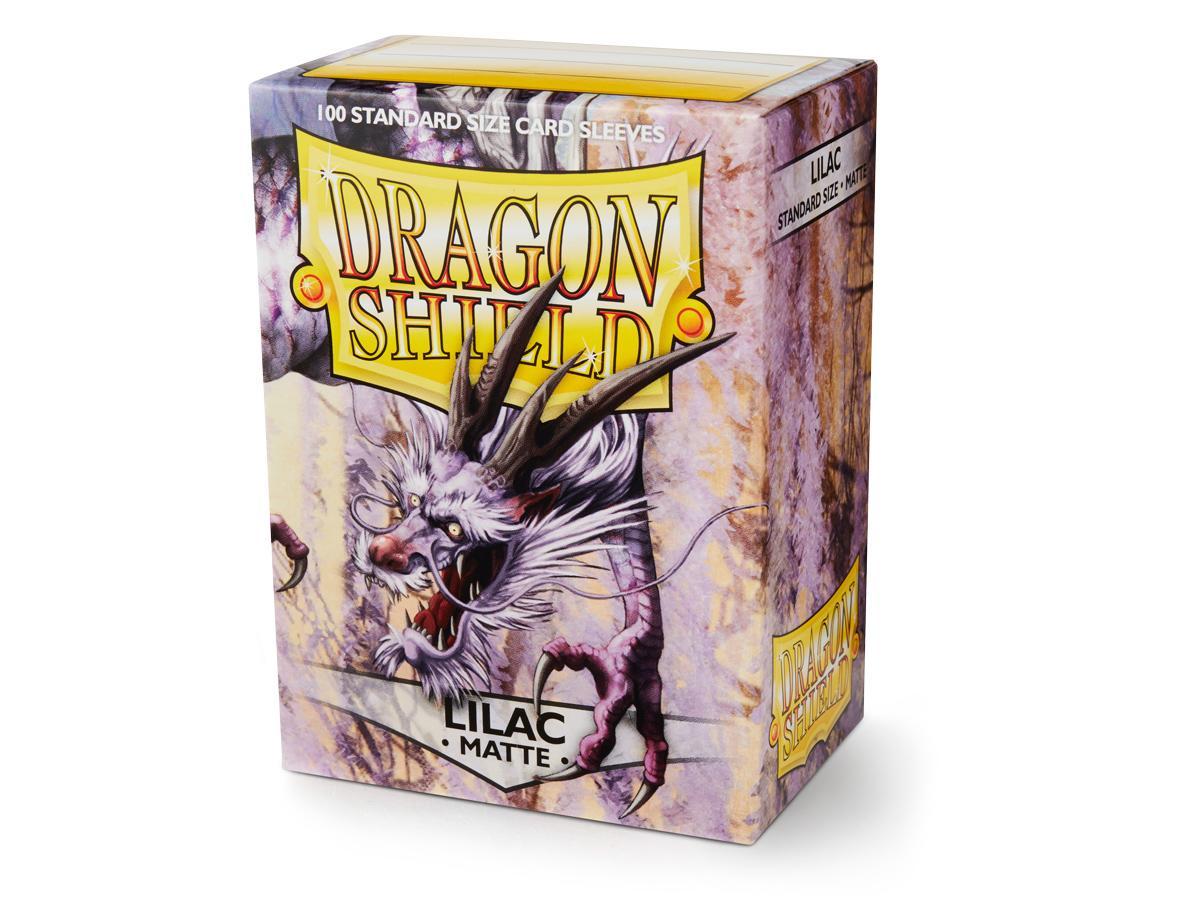 Dragon Shield Matte Sleeve - Lilac ‘Pashalia’ 100ct | L.A. Mood Comics and Games