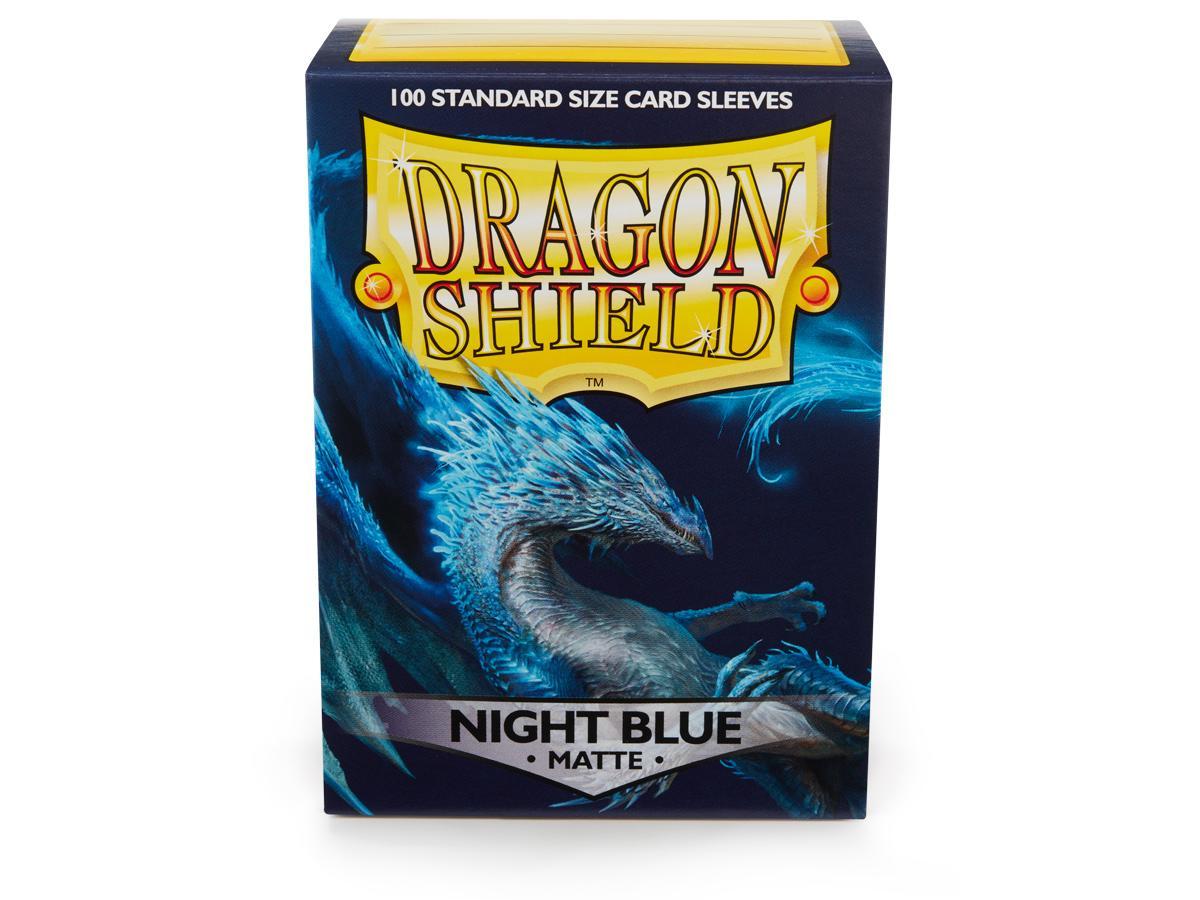 Dragon Shield Matte Sleeve - Night Blue ‘Botan’ 100ct | L.A. Mood Comics and Games