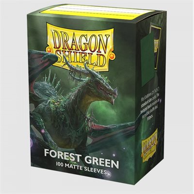 Dragon Shield Matte: Forest Green (100) | L.A. Mood Comics and Games