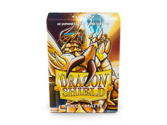 Dragon Shield Matte Yugioh Sleeve - Gold ‘Pontifex’ 60ct | L.A. Mood Comics and Games