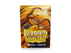 Dragon Shield Matte Sleeve - Orange ‘Kurang’ 60ct | L.A. Mood Comics and Games