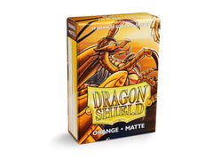 Dragon Shield Matte Sleeve - Orange ‘Kurang’ 60ct | L.A. Mood Comics and Games