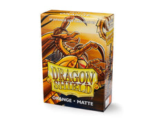 Dragon Shield Matte Sleeve - Orange ‘Kurang’ 60ct | L.A. Mood Comics and Games