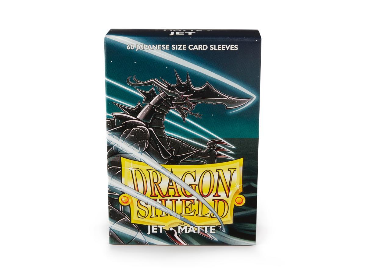 Dragon Shield Matte Sleeve - Jet ‘Extanium’ 60ct | L.A. Mood Comics and Games