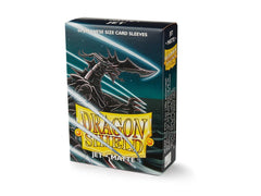 Dragon Shield Matte Sleeve - Jet ‘Extanium’ 60ct | L.A. Mood Comics and Games