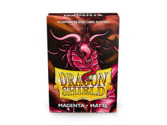 Dragon Shield Matte Sleeve - Magenta ‘Demato’ 60ct | L.A. Mood Comics and Games