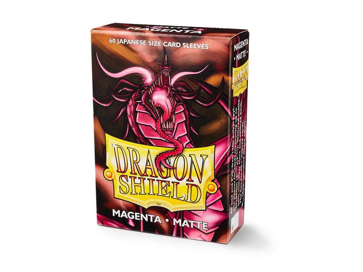 Dragon Shield Matte Sleeve - Magenta ‘Demato’ 60ct | L.A. Mood Comics and Games