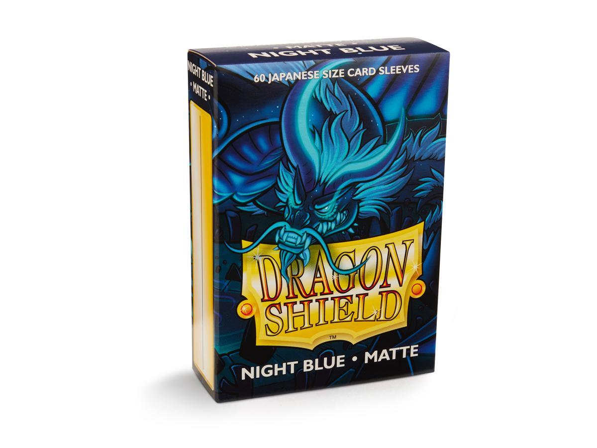 Dragon Shield Matte Sleeve - Night Blue ‘Delphion’ 60ct Yugioh | L.A. Mood Comics and Games