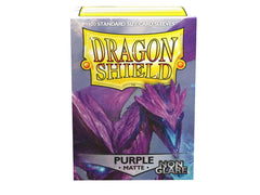 Dragon Shield Non-Glare Sleeve - Purple ‘Amifist’ 100ct | L.A. Mood Comics and Games