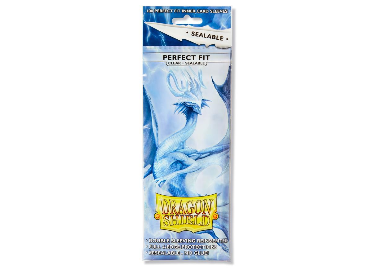 Dragon Shield Perfect Fit Sleeve - Clear ‘Thindra’ 100ct | L.A. Mood Comics and Games