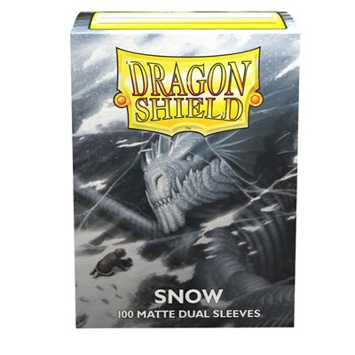 Dragon Shield Matte Dual Sleeve - Snow 'Nirin' 100ct | L.A. Mood Comics and Games