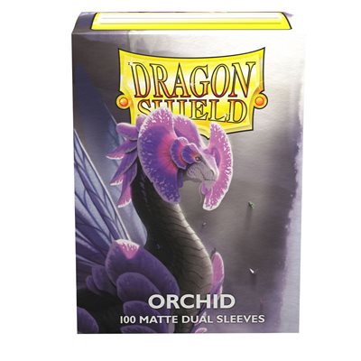 Dragon Shield Matte Dual Sleeve - Orchid 'Emme' 100ct | L.A. Mood Comics and Games