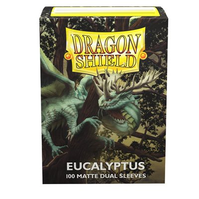 Dragon Shield Matte Dual Sleeve - Eucalyptus 'Lehel' 100ct | L.A. Mood Comics and Games