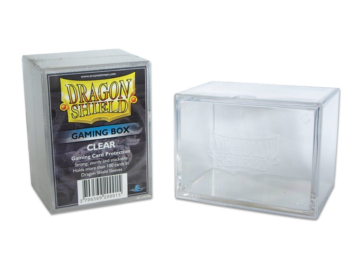 Dragon Shield Gaming Box – Clear | L.A. Mood Comics and Games