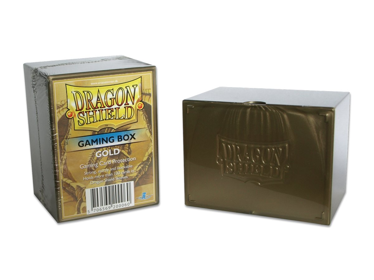 Dragon Shield Gaming Box – Gold | L.A. Mood Comics and Games