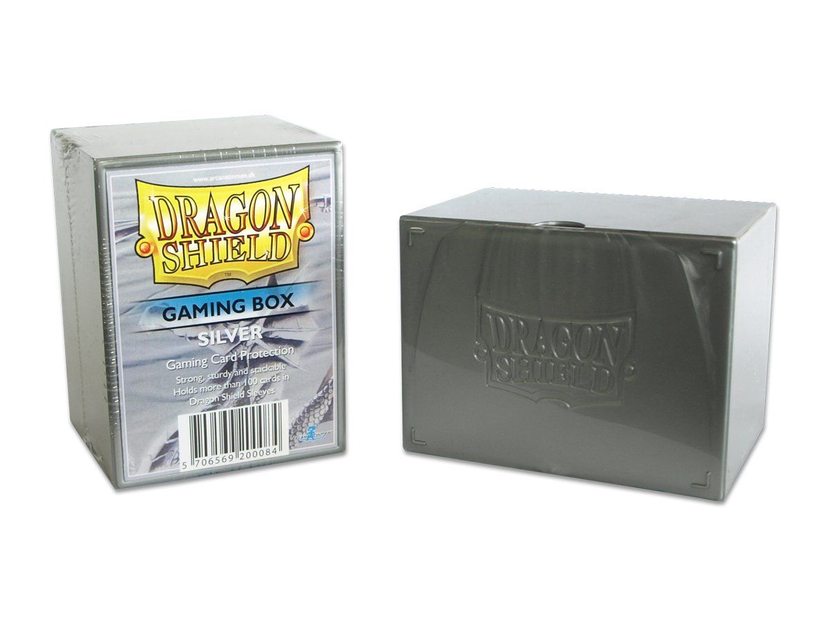 Dragon Shield Gaming Box – Silver | L.A. Mood Comics and Games