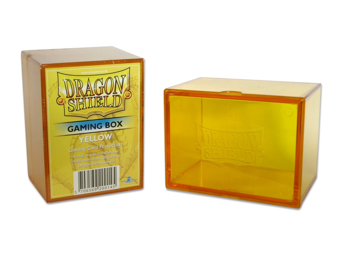 Dragon Shield Gaming Box – Yellow | L.A. Mood Comics and Games