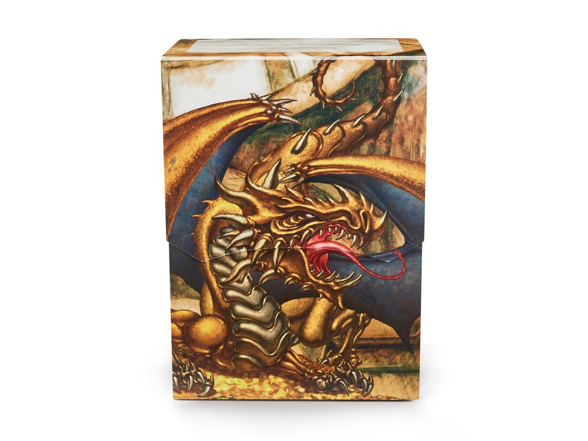 Dragon Shield Deck Shell –  Gold | L.A. Mood Comics and Games