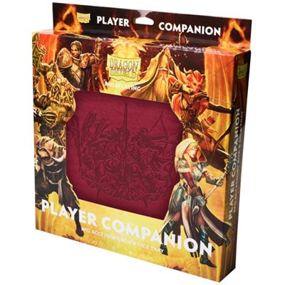 Dragon Shield RPG: Player Companion: Box & Dice Tray: Blood Red | L.A. Mood Comics and Games