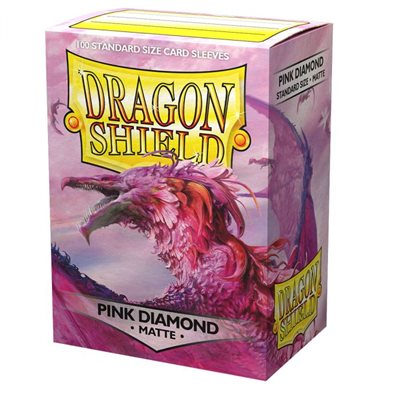 Sleeves: Dragon Shield Matte Pink Diamond | L.A. Mood Comics and Games