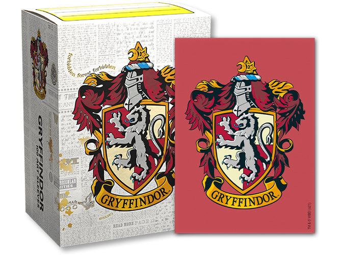 Sleeves: Dragon Shield Brushed Art: Harry Potter: Gryffindor | L.A. Mood Comics and Games