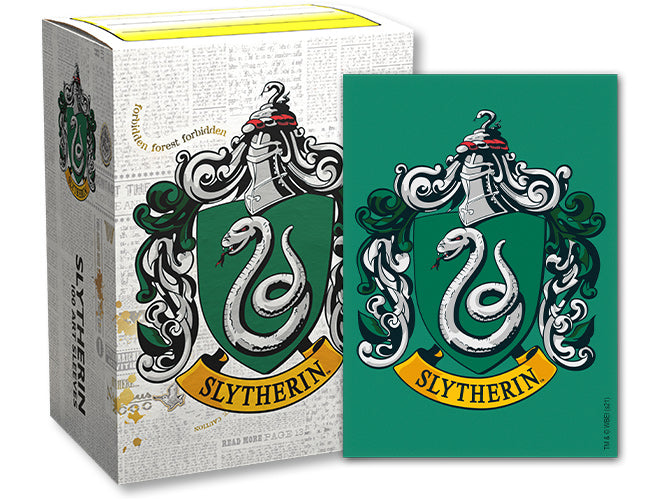 Sleeves: Dragon Shield Brushed Art: Harry Potter: Slytherin | L.A. Mood Comics and Games