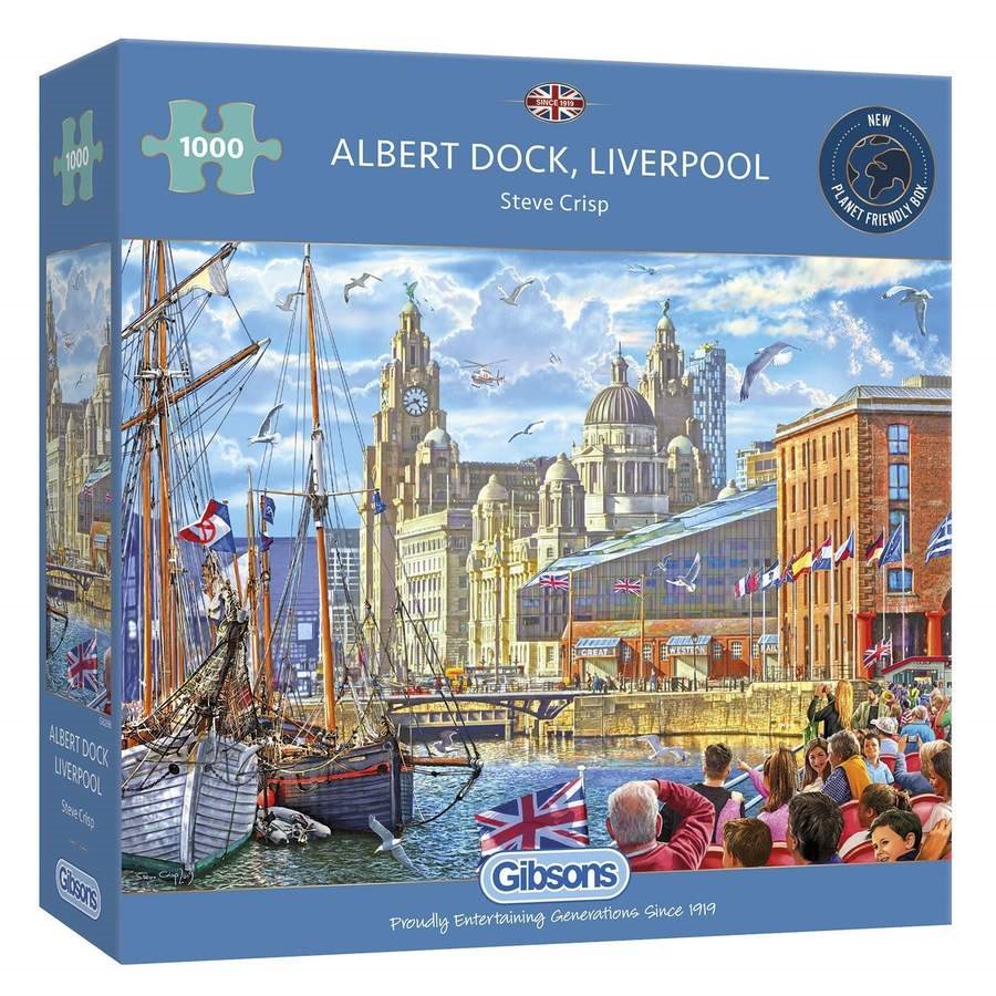 Puzzle: 1000 Albert Dock, Liverpool | L.A. Mood Comics and Games