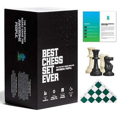 Best Chess Set Ever (Green) | L.A. Mood Comics and Games