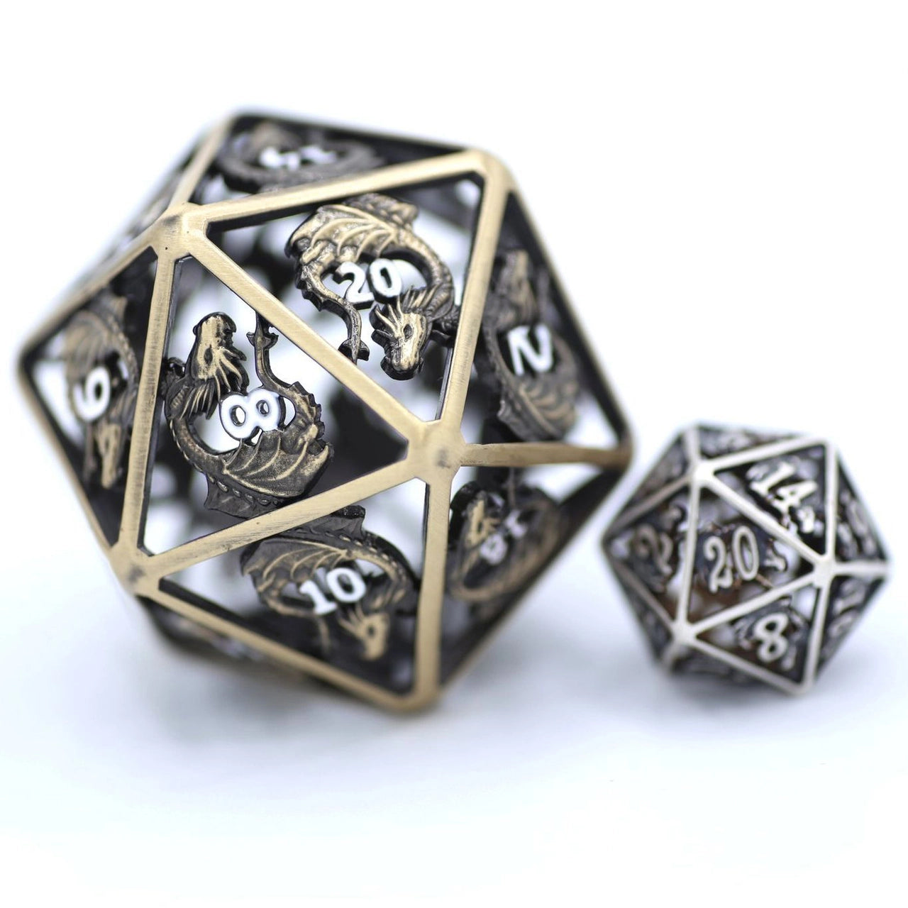 Titan Giant D20 Bronze Hollow | L.A. Mood Comics and Games