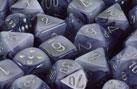 Chessex: D6 Phantom™ Dice sets - 16mm | L.A. Mood Comics and Games