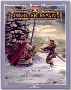 AD&D Forgotten Realms - The Bloodstone Lands (USED NO MAP) | L.A. Mood Comics and Games