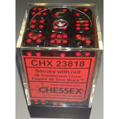 Translucent: 36D6 Smoke / Red | L.A. Mood Comics and Games