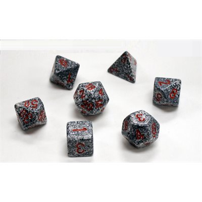 Chessex: Speckled Granite 7pc Dice Set | L.A. Mood Comics and Games